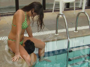 Position de Sexe Oral au Coin